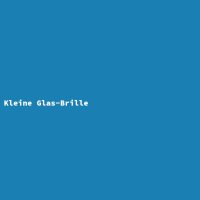 Kleine Glas-Brille