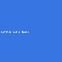 Luftige Wolle-Kanne