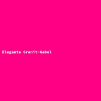 Elegante Granit-Gabel