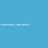Exorbitanter Leder-Bikini