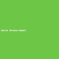 Harte Bronze-Gabel