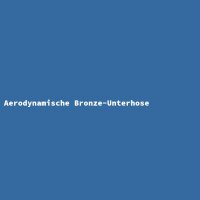 Aerodynamische Bronze-Unterhose